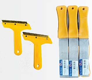 تیغ شیشه پاک کن و همزن رنگ