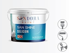 سان شاین 201
رنگ اکریلیک براق سوپرسیلیکونی
20 کیلویی