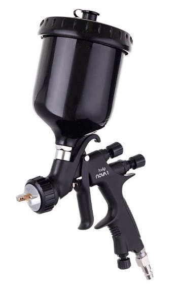 پیستوله آئوریتا، سه تنظیم، حرفه‌ای کاسه رو پلاستیکی 600 سی سی
HVLP-Black NOVA1
سایز 1.3
20 عدد